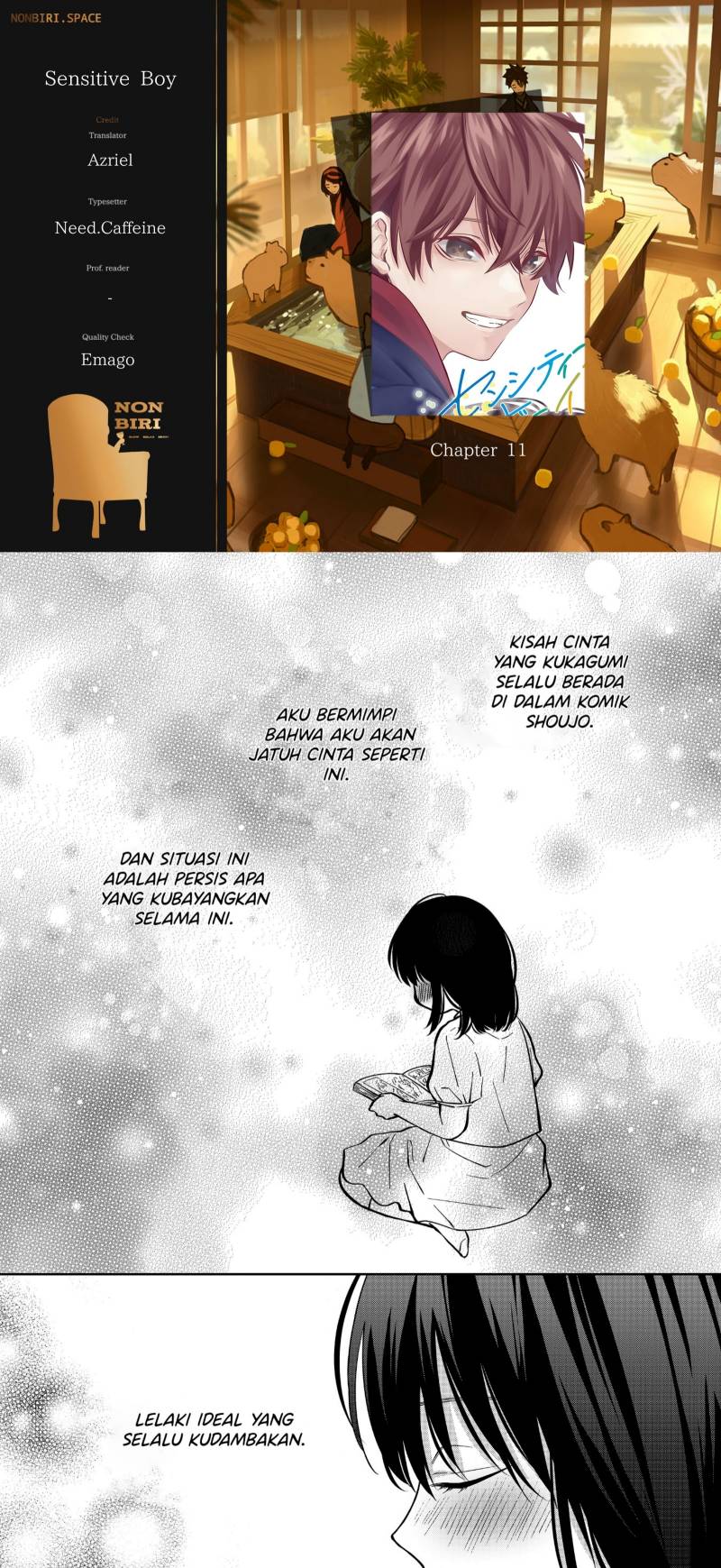Komik Sensitive Boy Chapter 11 gambar 1