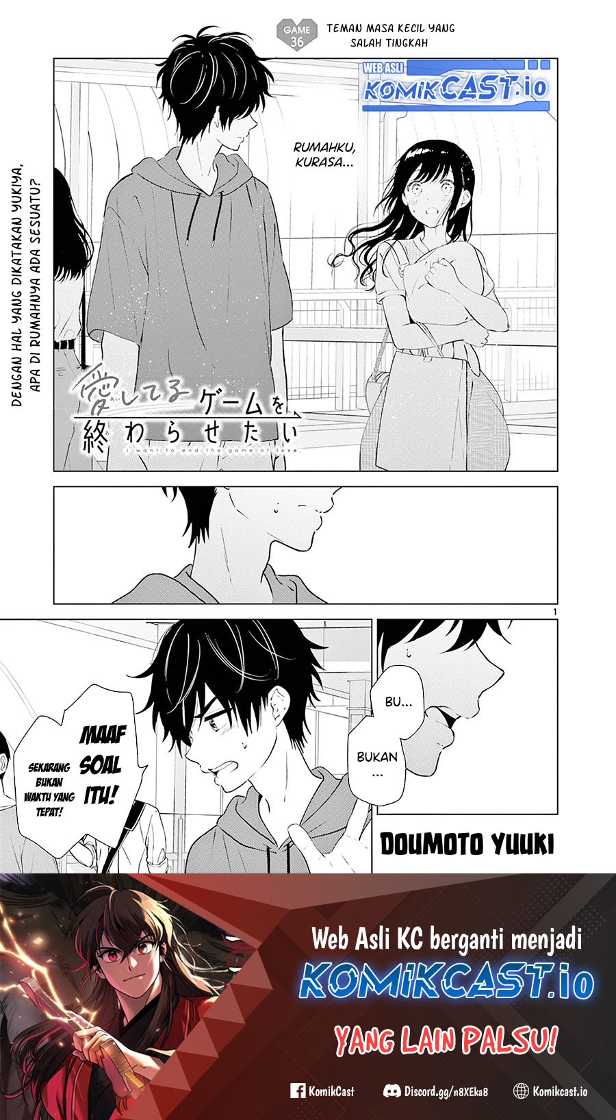 Manga Aishiteru Game wo Owarasetai Chapter 36 gambar 2