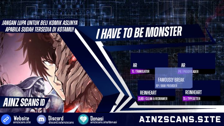 Komik I Have to Be a Monster Chapter 37 gambar 1