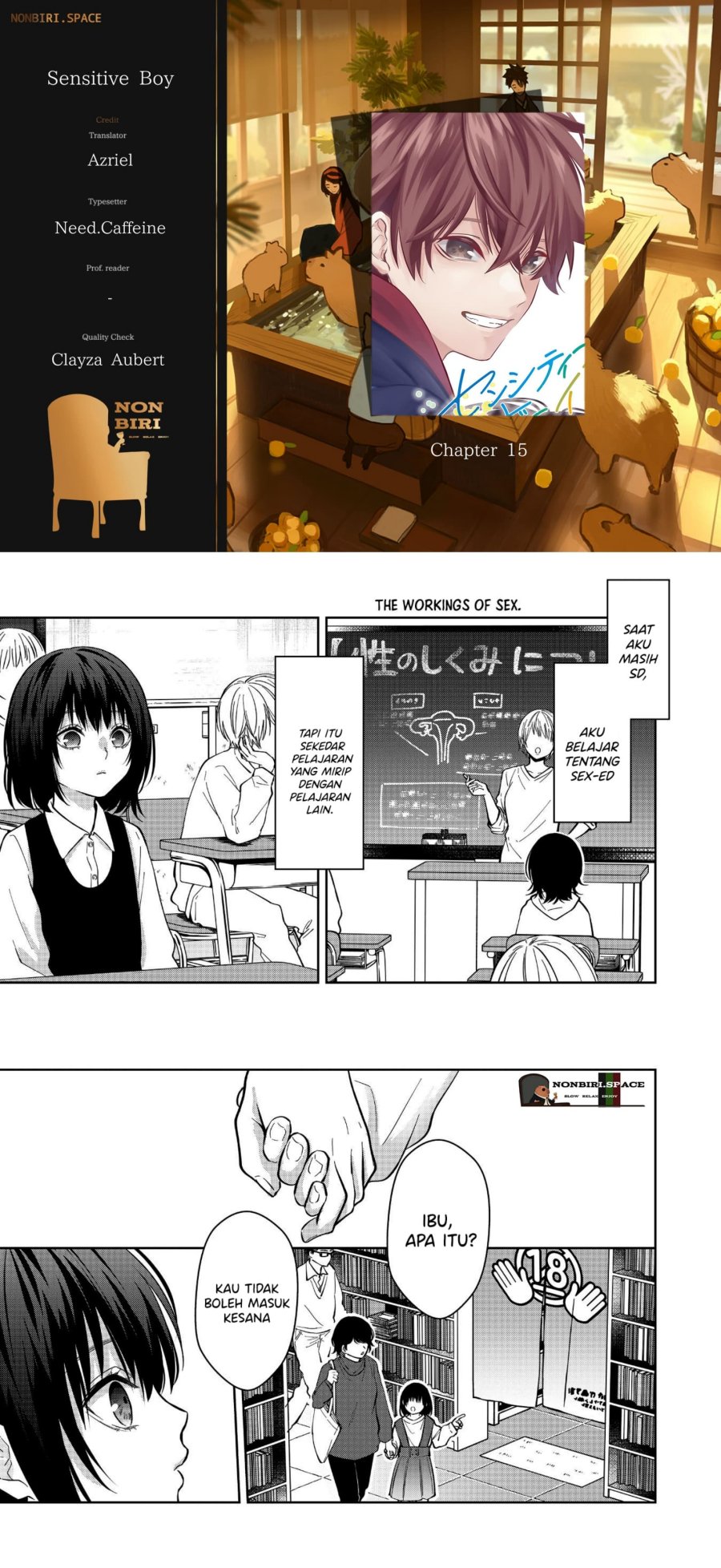 Komik Sensitive Boy Chapter 15 gambar 1