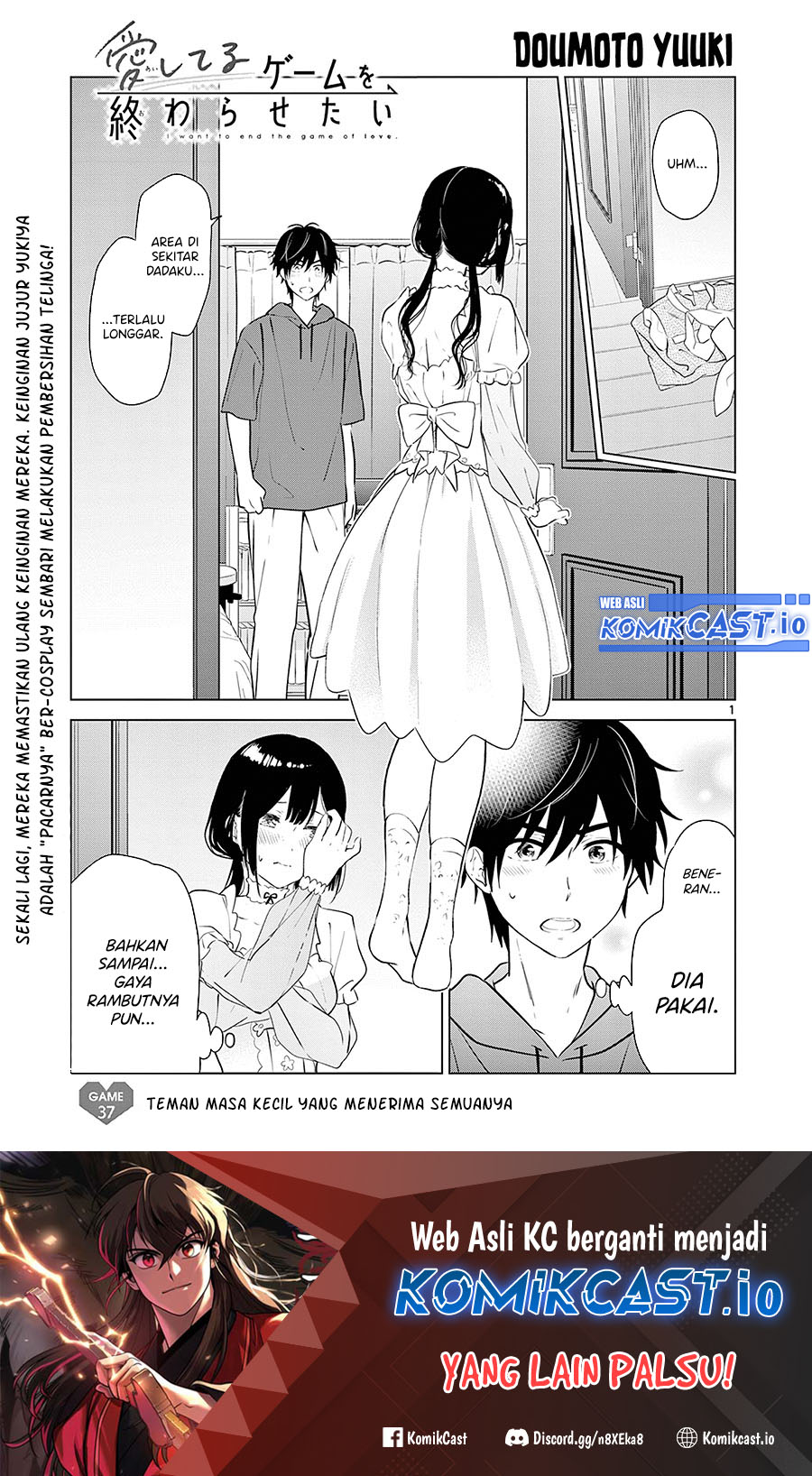 Manga Aishiteru Game wo Owarasetai Chapter 37 gambar 2