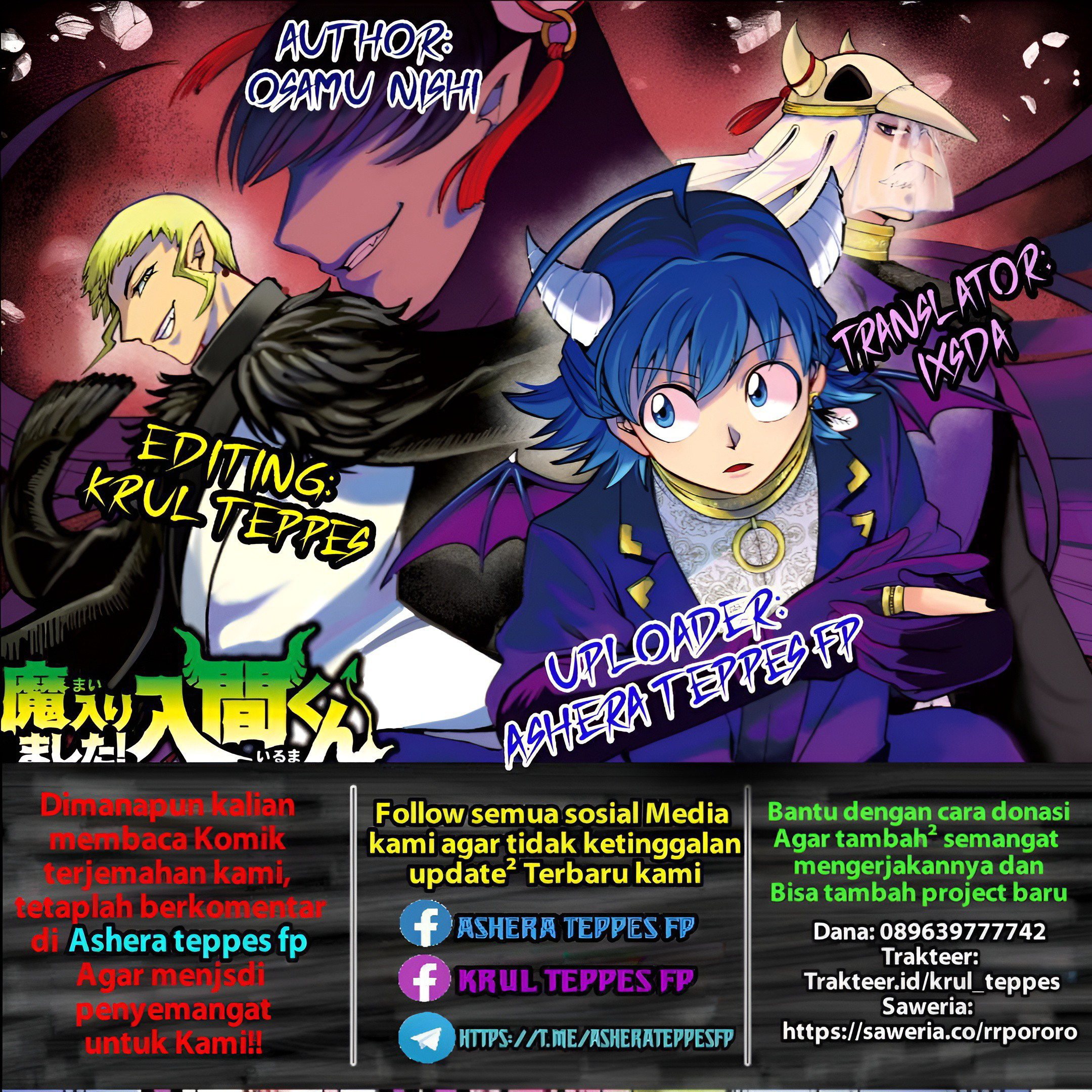 Komik Mairimashita! Iruma-kun Chapter 308 gambar 1
