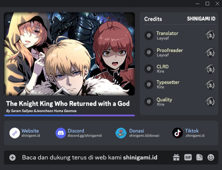 Komik The Knight King Who Returned with a God Chapter 20 gambar 1
