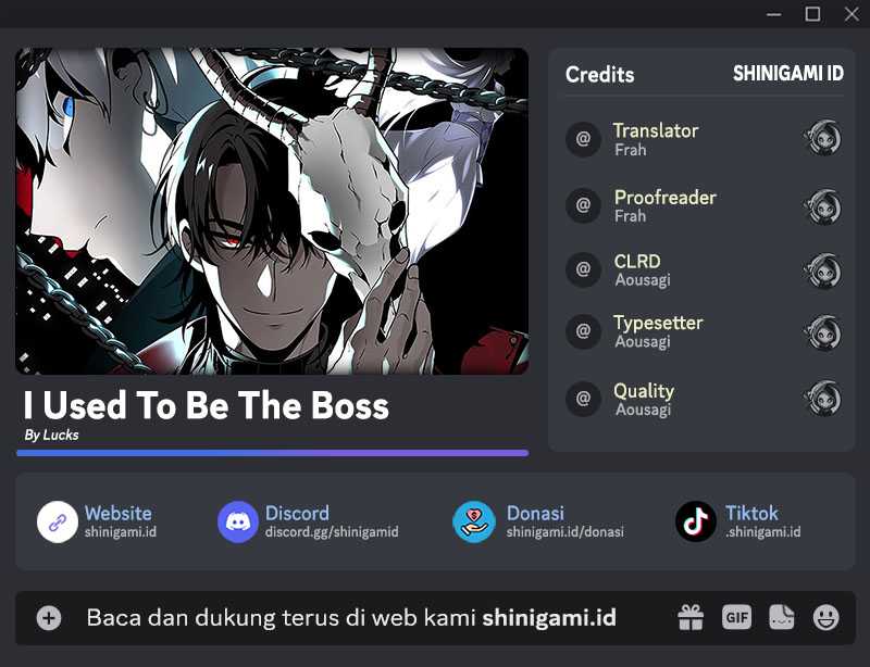 Komik I Used To Be The Boss Chapter 42 gambar 1