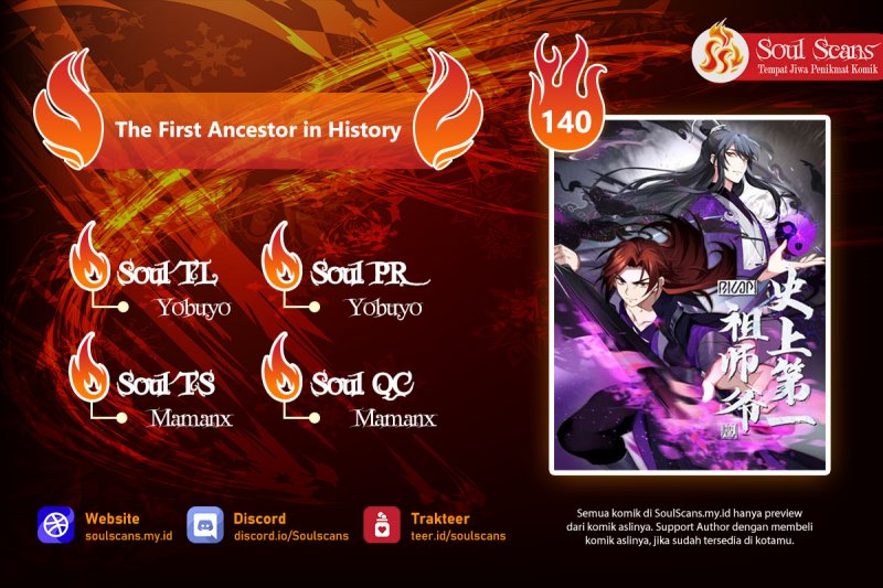 Komik The First Ancestor in History Chapter 140 gambar 1