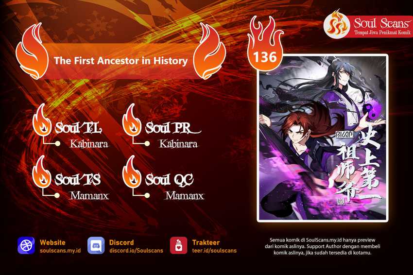 Komik The First Ancestor in History Chapter 136 gambar 1