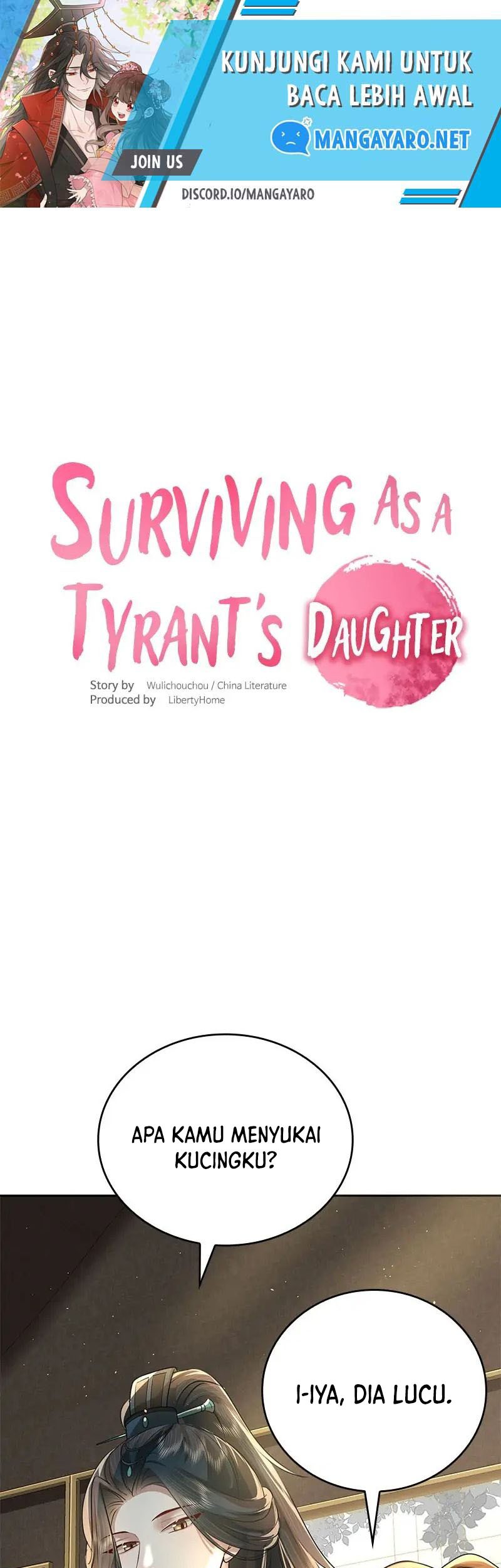 Manhua Surviving as a Tyrant’s Daughter Chapter 46 gambar 2
