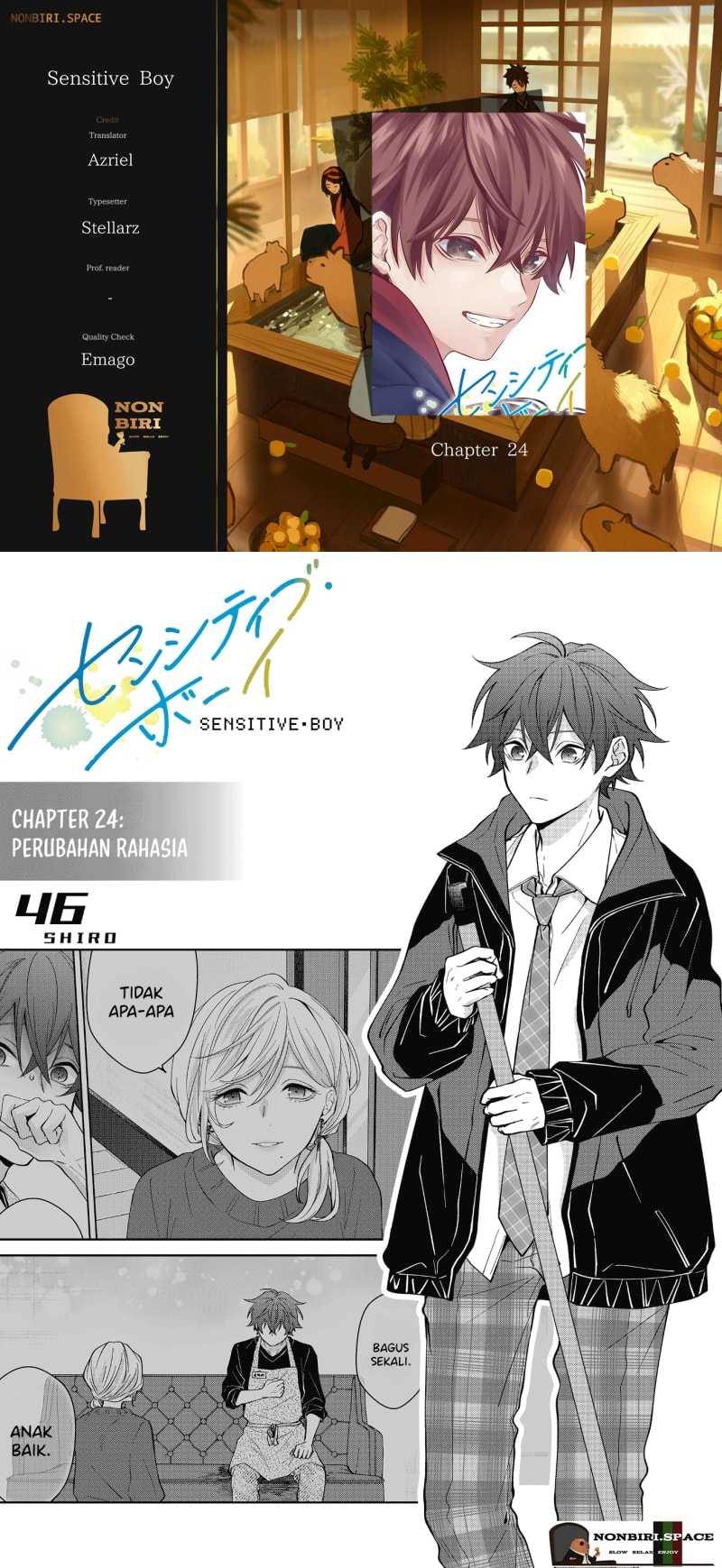 Komik Sensitive Boy Chapter 24 gambar 1