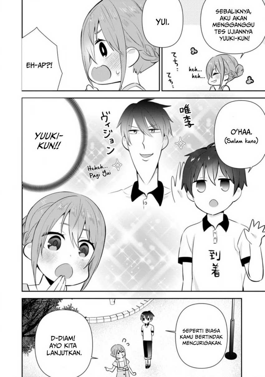 Manga The Cute Girl Sitting Next to Me Is Trying to Make Me Fall in Love With Her as a Way to Ridicule Me, but the Tables Were Turned on Her Before She Knew It Chapter 13 gambar 2