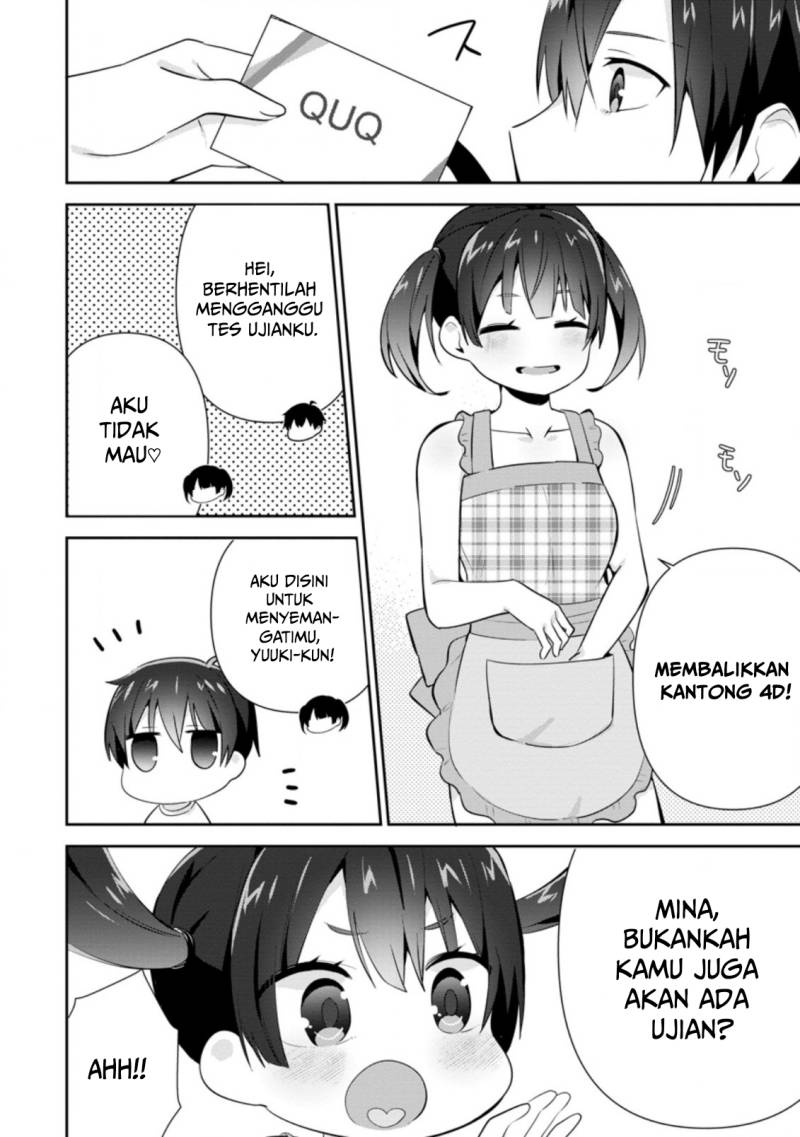 Manga The Cute Girl Sitting Next to Me Is Trying to Make Me Fall in Love With Her as a Way to Ridicule Me, but the Tables Were Turned on Her Before She Knew It Chapter 12 gambar 2
