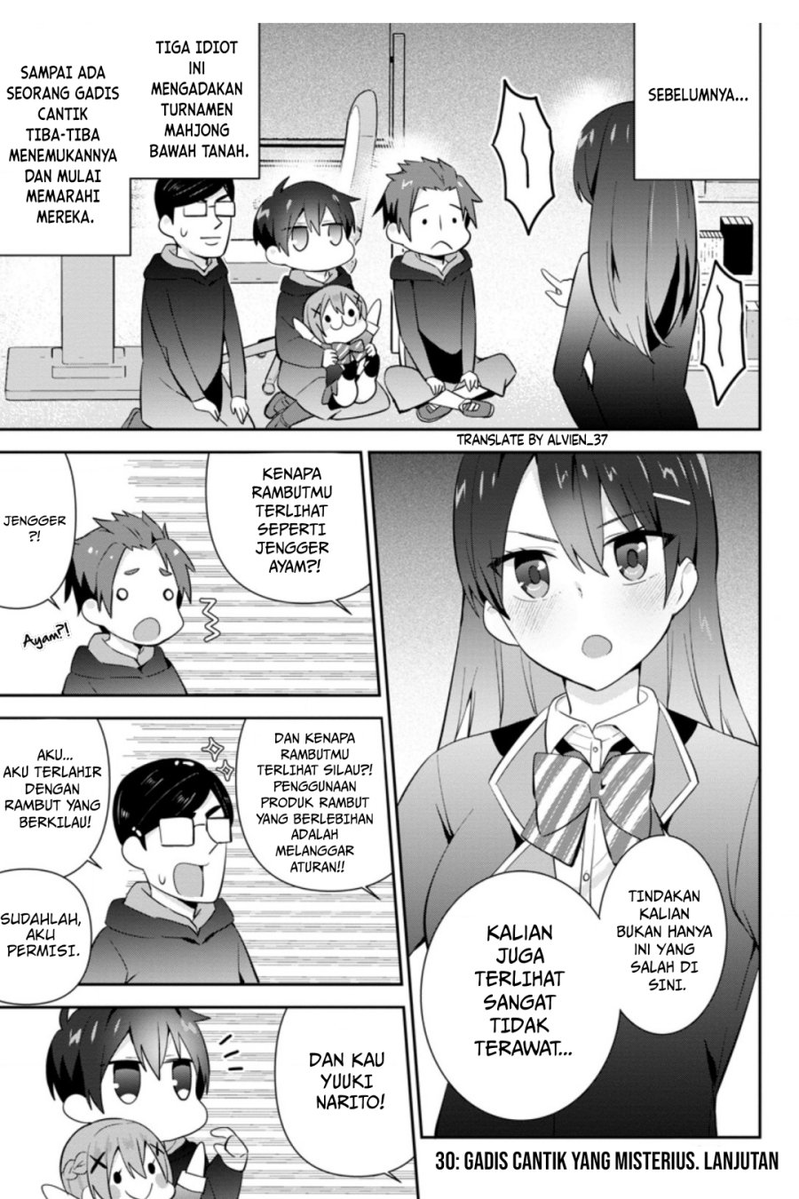 Komik The Cute Girl Sitting Next to Me Is Trying to Make Me Fall in Love With Her as a Way to Ridicule Me, but the Tables Were Turned on Her Before She Knew It Chapter 11 gambar 1