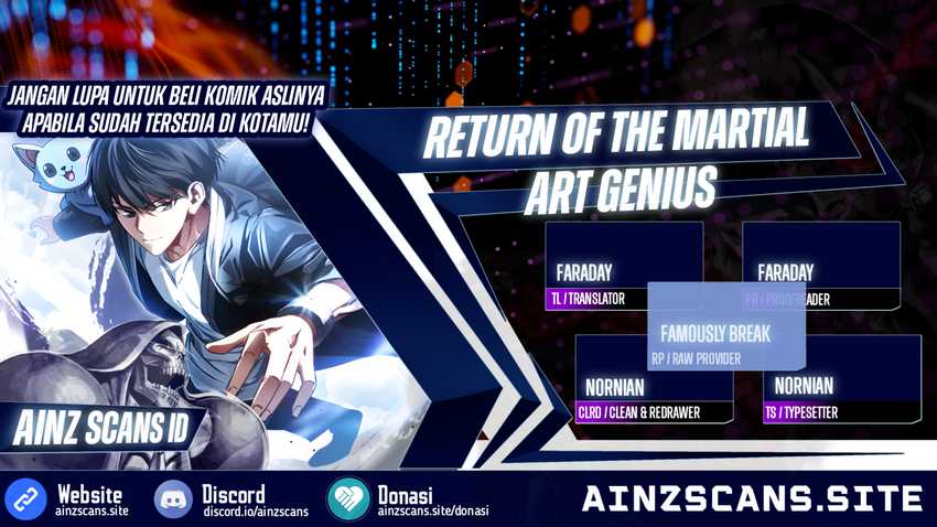 Komik Return Of The Martial Arts Genius Chapter 11 gambar 1