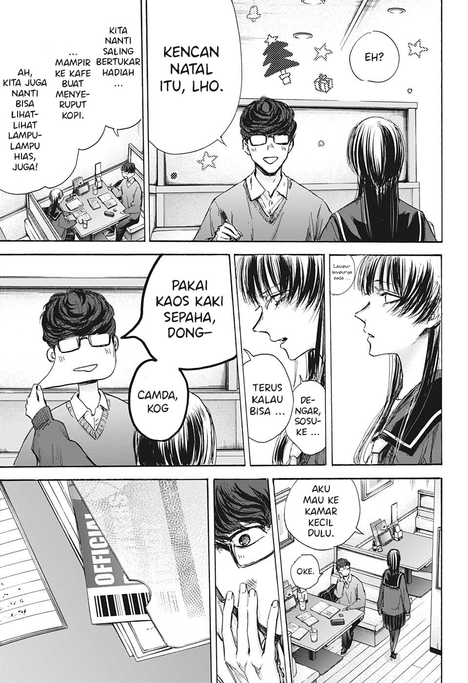 Ao no Hako Chapter 93 Gambar 12
