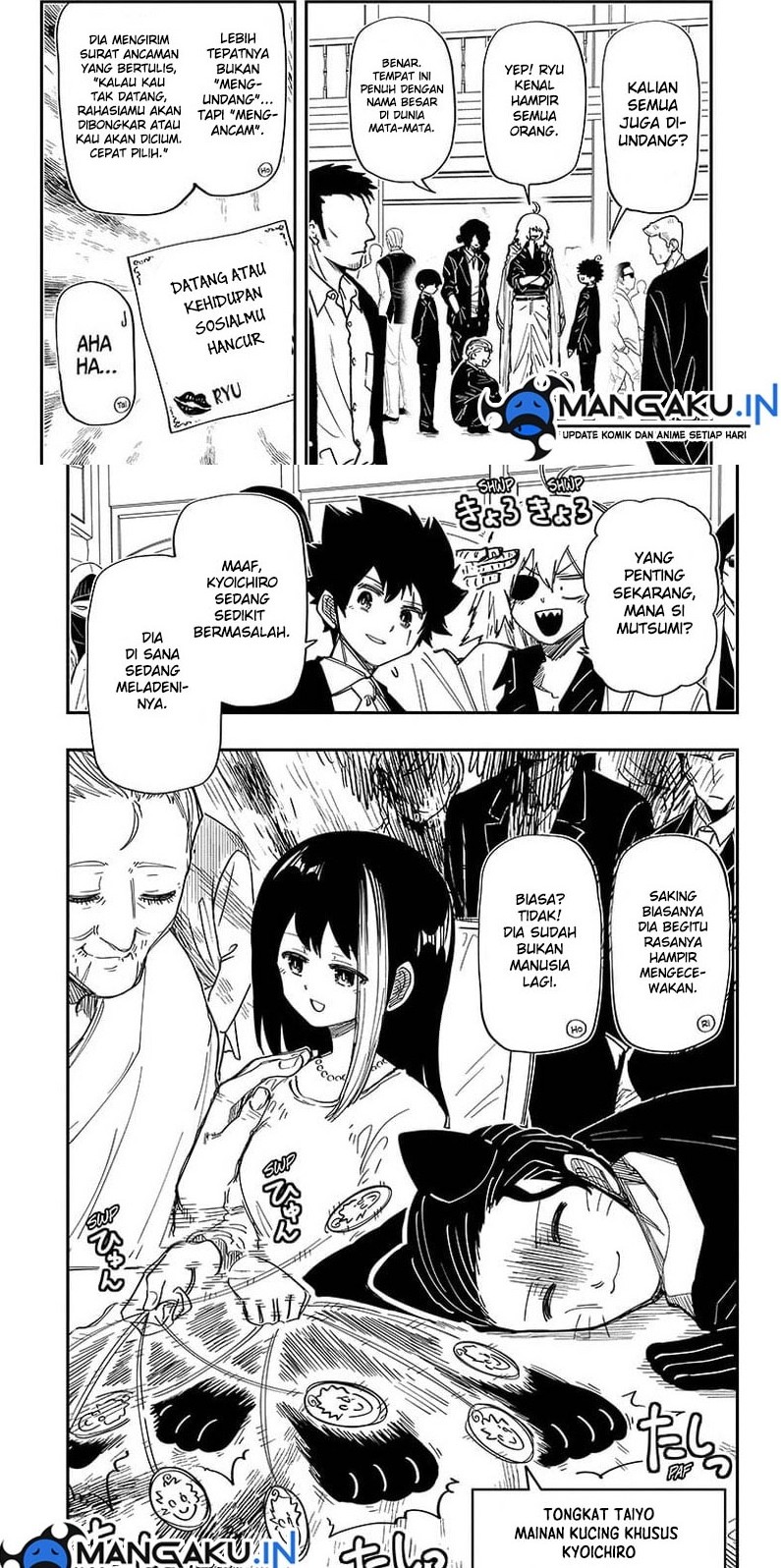 Manga Mission: Yozakura Family Chapter 196 gambar 2