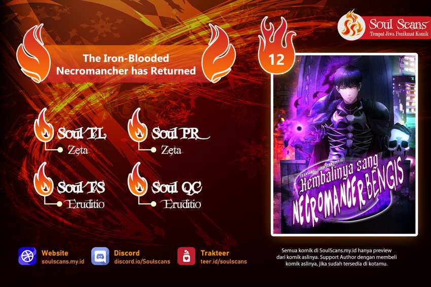 Komik The Iron-Blooded Necromancer Has Returned Chapter 12 gambar 1