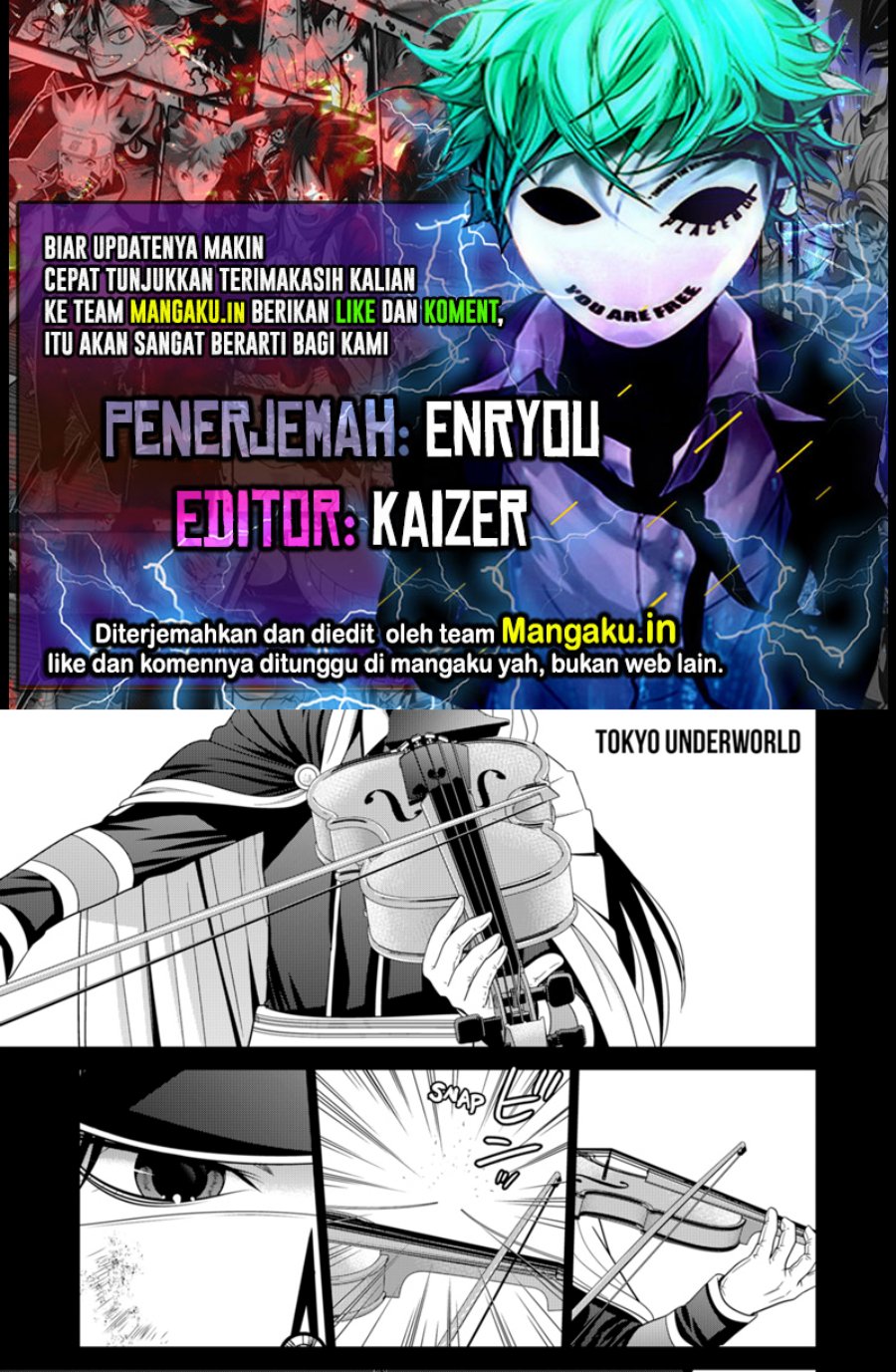 Komik Tokyo Underworld Chapter 56 gambar 1