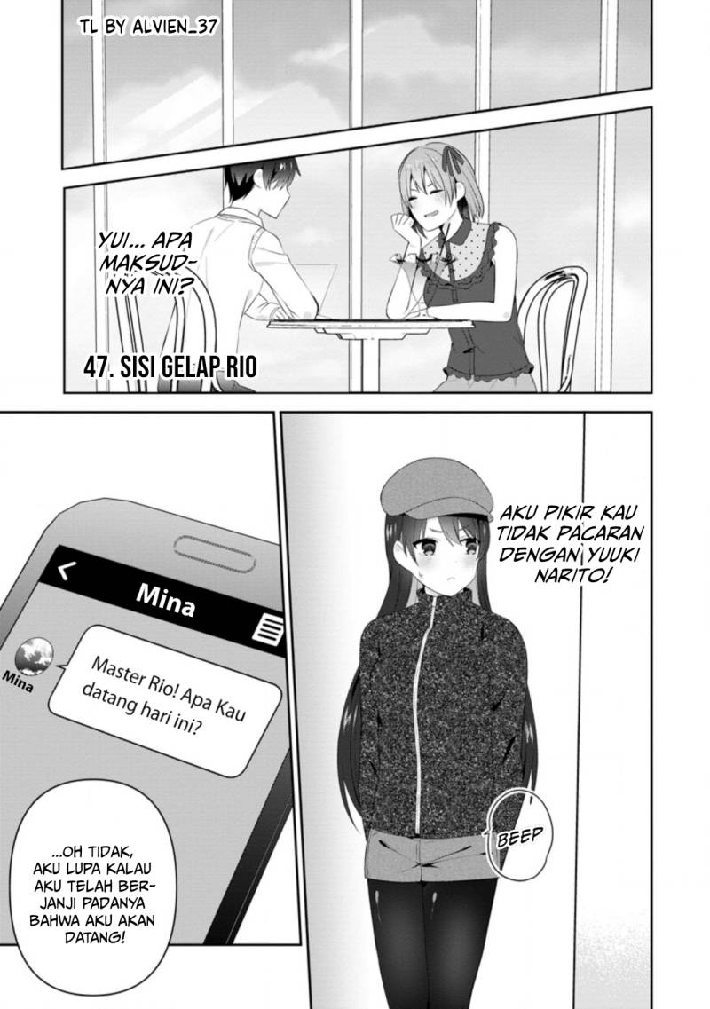Manga The Cute Girl Sitting Next to Me Is Trying to Make Me Fall in Love With Her as a Way to Ridicule Me, but the Tables Were Turned on Her Before She Knew It Chapter 19 gambar 2