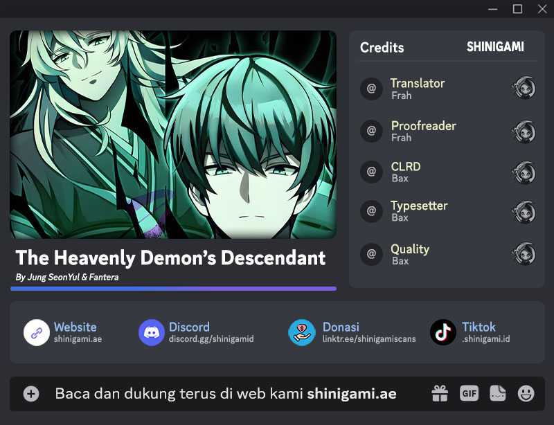 Komik The Heavenly Demon’s Descendant Chapter 08 gambar 1
