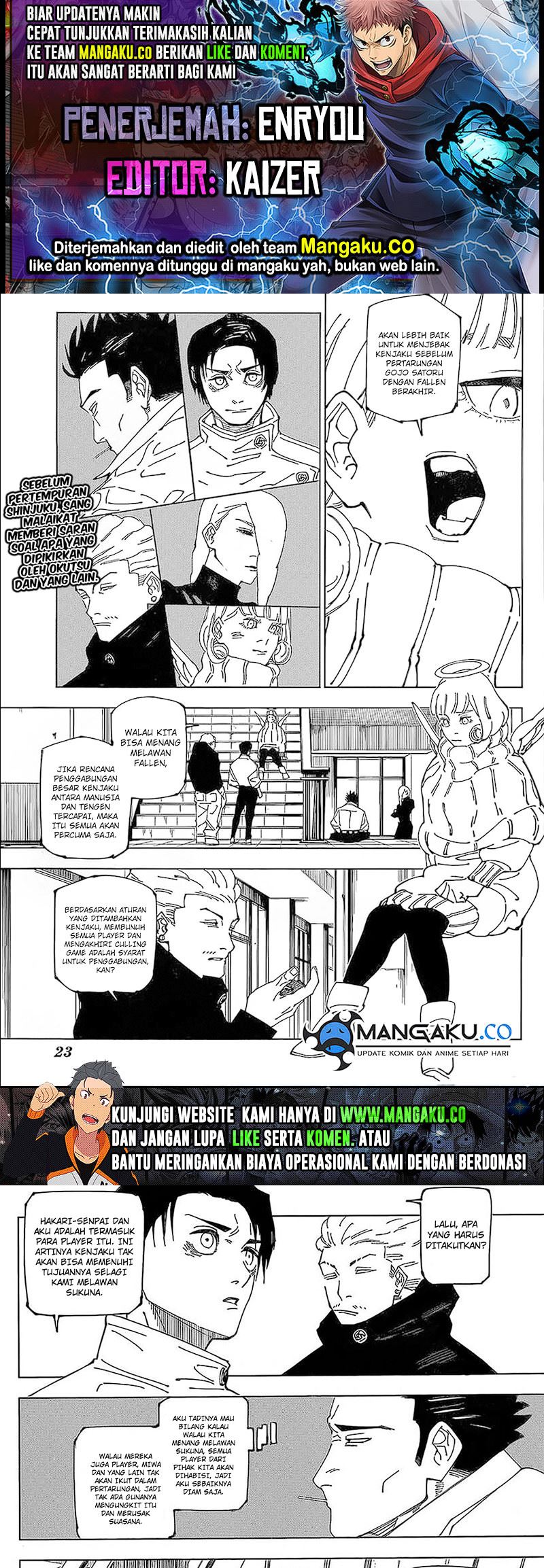 Komik Jujutsu Kaisen Chapter 240 gambar 1