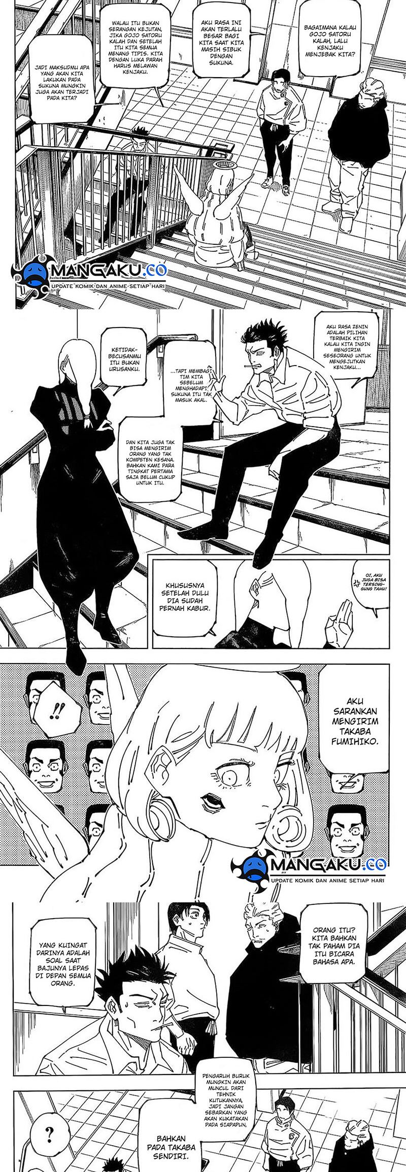 Manga Jujutsu Kaisen Chapter 240 gambar 2