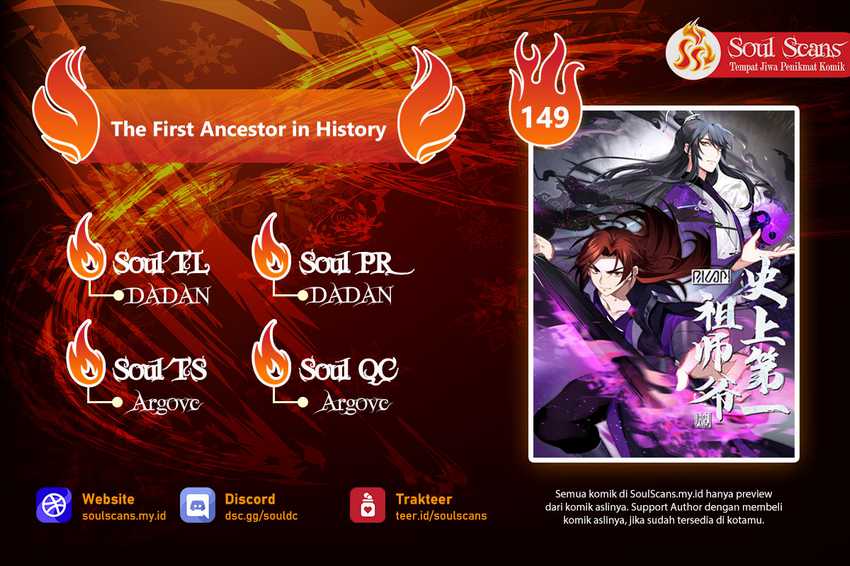Komik The First Ancestor in History Chapter 149 gambar 1