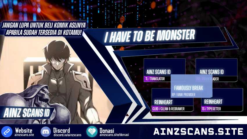 Komik I Have to Be a Monster Chapter 39 gambar 1