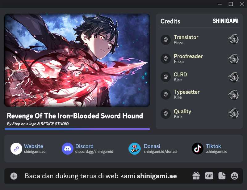 Komik Revenge of the Iron-Blooded Sword Hound Chapter 51 gambar 1