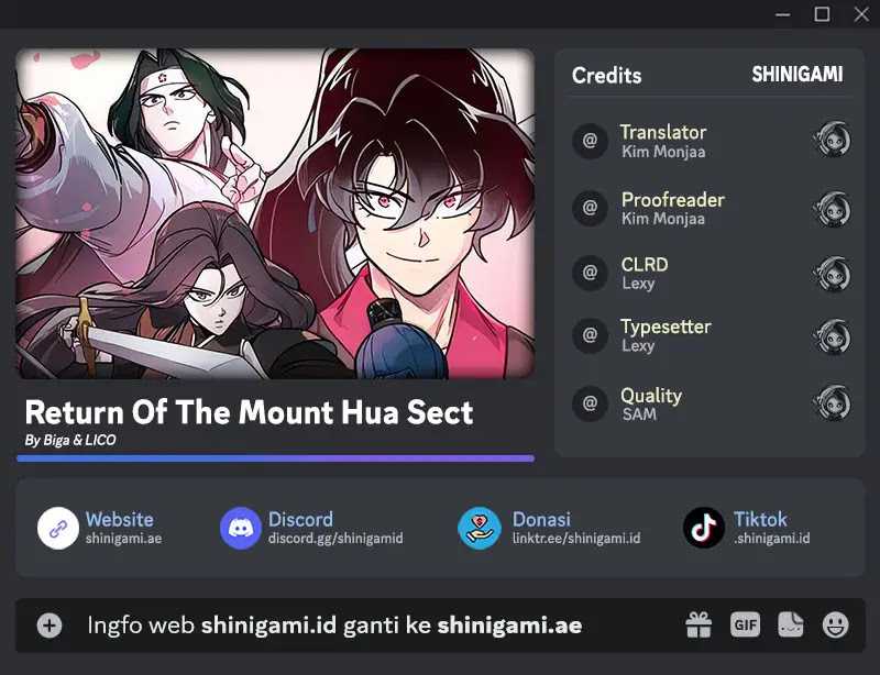 Komik Return of the Flowery Mountain Sect Chapter 98 gambar 1