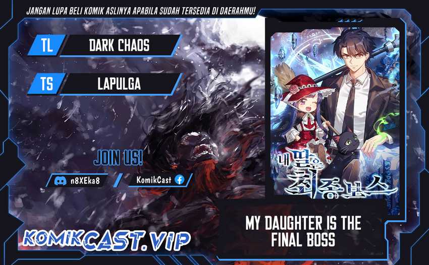 Komik My Daughter is the Final Boss Chapter 100 gambar 1