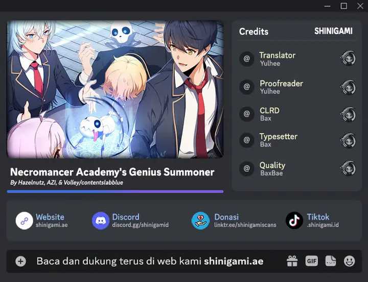 Komik Necromancer Academy’s Genius Summoner Chapter 07 gambar 1