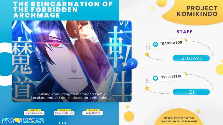 Komik The Reincarnation of the Forbidden Archmage Chapter 47 gambar 1