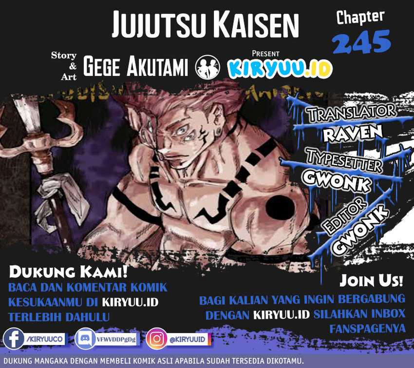 Komik Jujutsu Kaisen Chapter 245 gambar 1