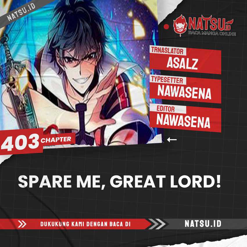 Komik Spare Me, Great Lord! Chapter 403 gambar 1