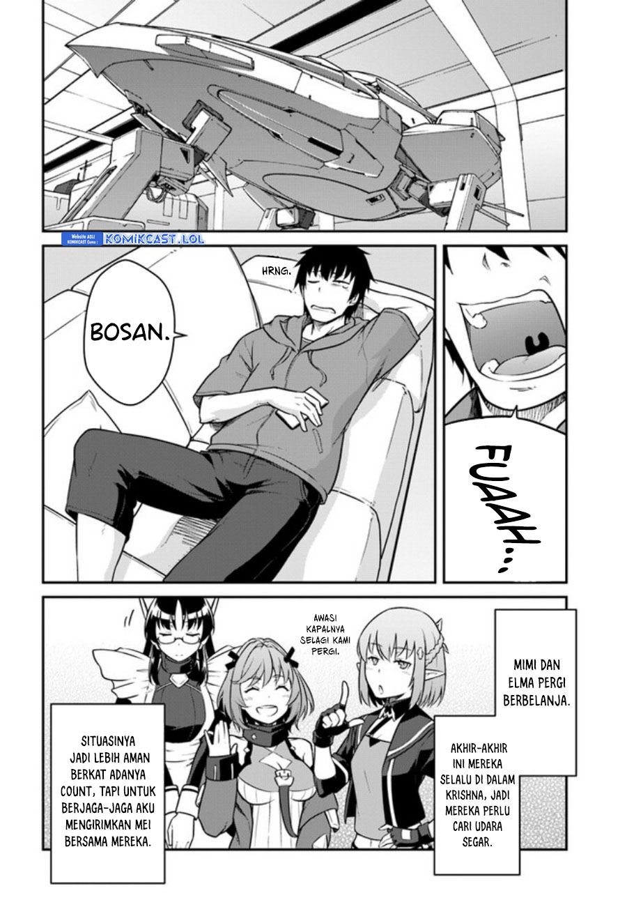 Mezametara Saikyou Soubi to Uchuusen-mochi datta no de Chapter 35.1 Gambar 11