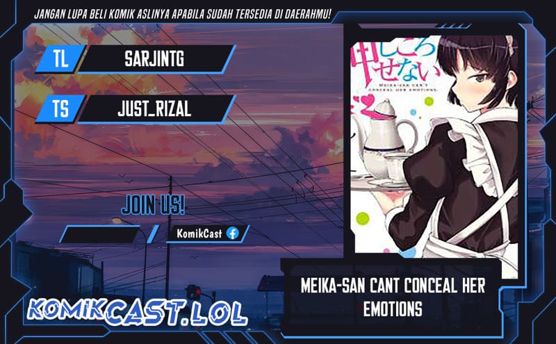Komik Meika-san Can’t Conceal Her Emotions Chapter 123 gambar 1