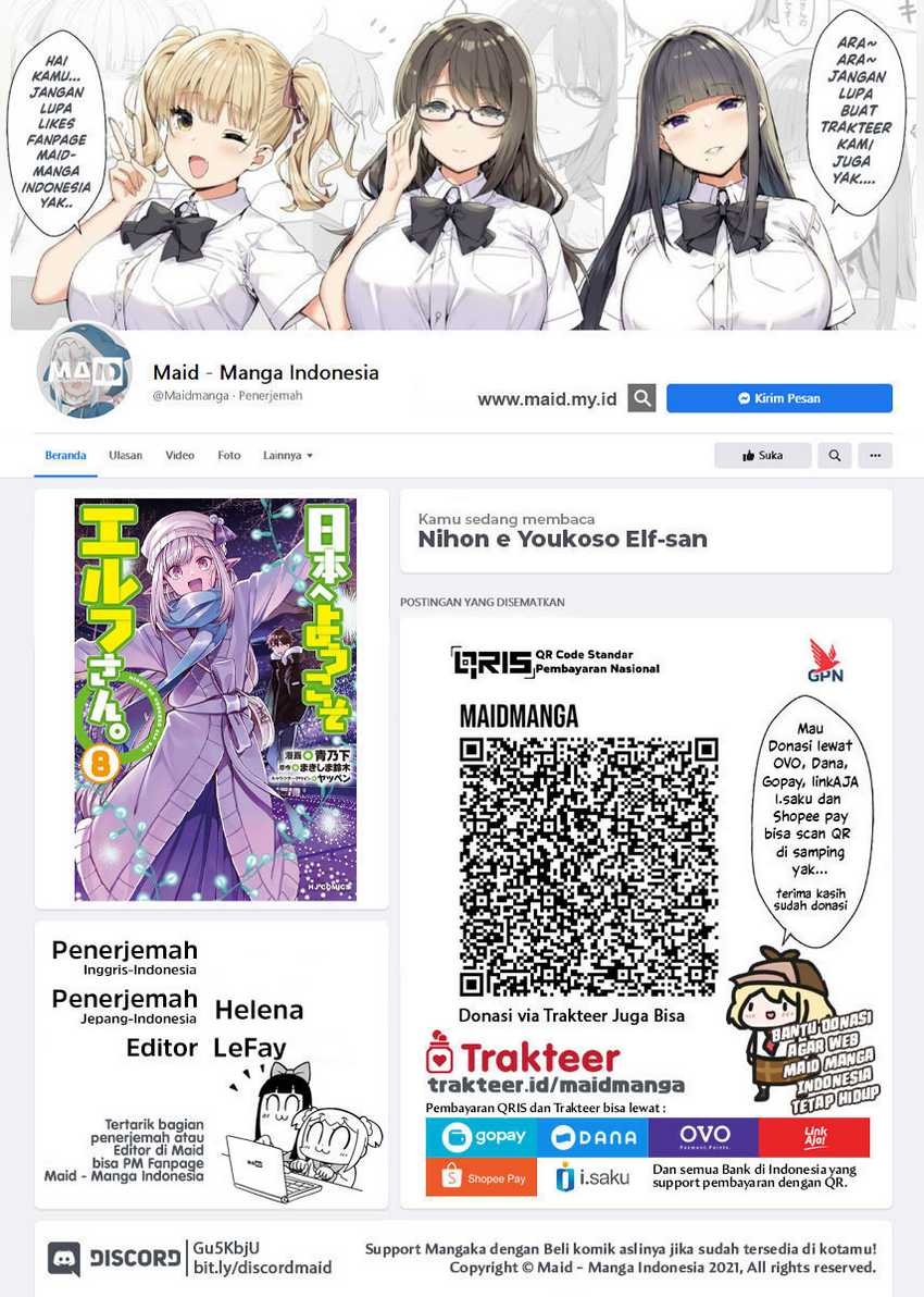 Manga Nihon e Youkoso Elf-san Chapter 44 gambar 2