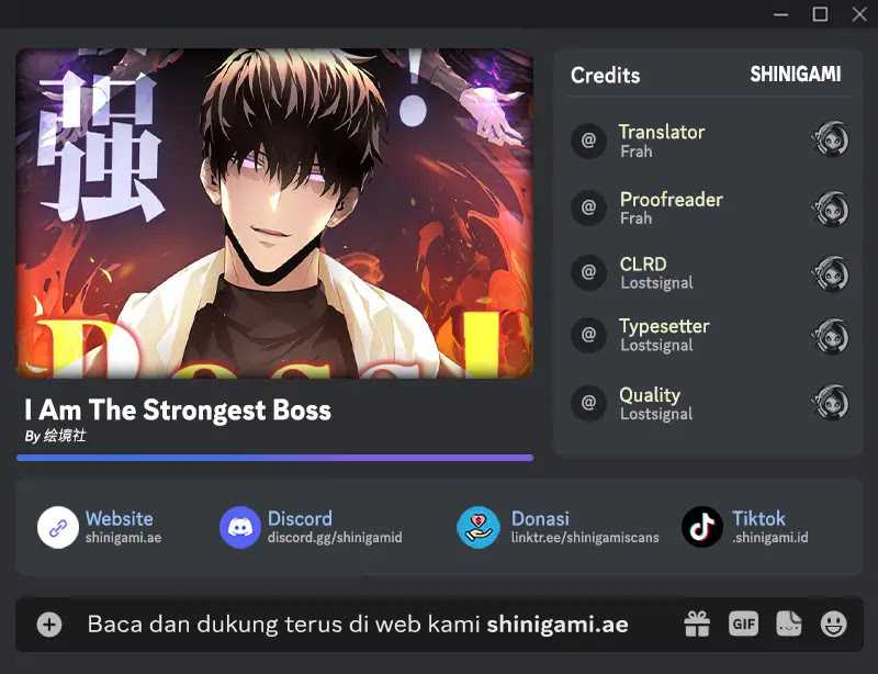 Komik I, the Strongest Boss Chapter 08 gambar 1