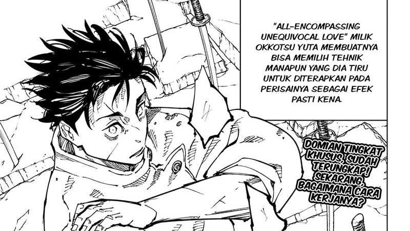 Manga Jujutsu Kaisen Chapter 250 gambar 2