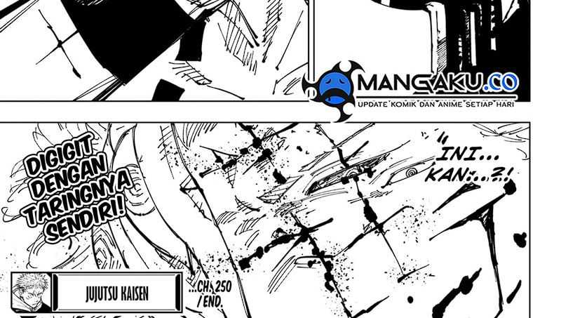 Jujutsu Kaisen Chapter 250 Gambar 50