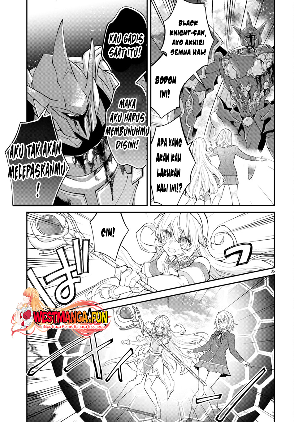 Otome Game Sekai wa Mob ni Kibishii Sekai Desu Chapter 62 Gambar 38