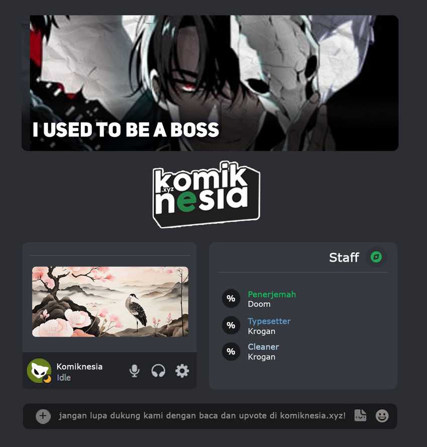 Komik I Used To Be The Boss Chapter 69 gambar 1