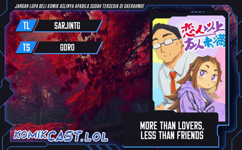 Komik More Than Lovers Less Than Friends Chapter 11 gambar 1