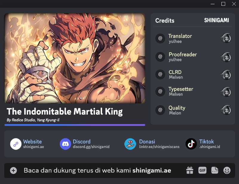 Komik The Indomitable Martial King Chapter 04 gambar 1