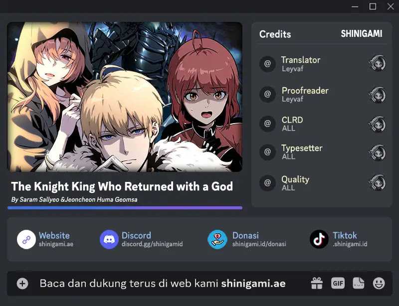 Komik The Knight King Who Returned with a God Chapter 56 gambar 1