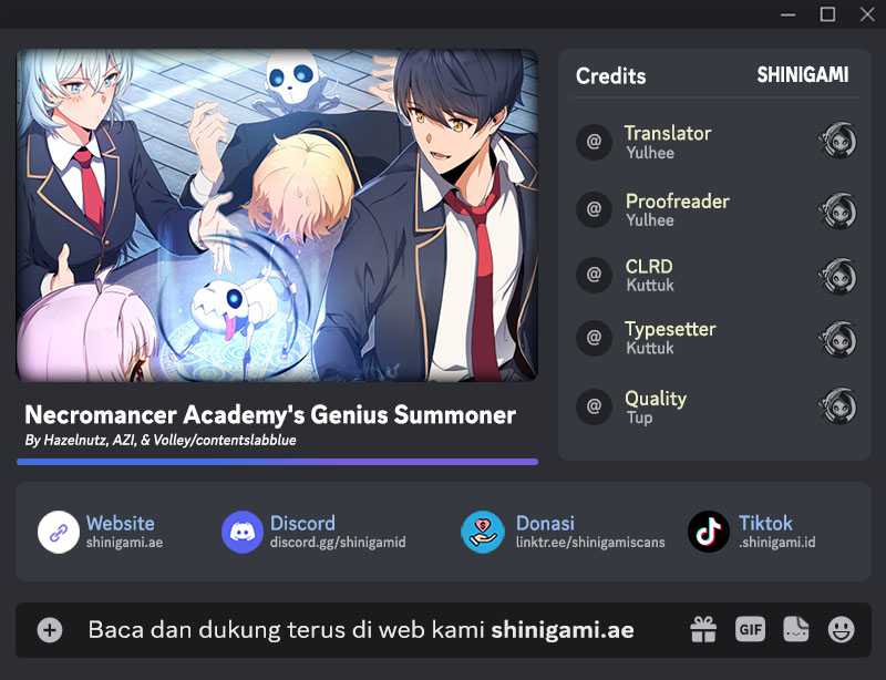 Komik Necromancer Academy’s Genius Summoner Chapter 89 gambar 1
