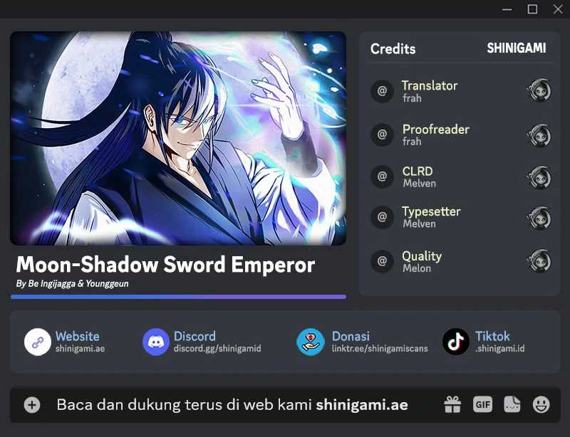 Komik Moon-Shadow Sword Emperor Chapter 80 gambar 1