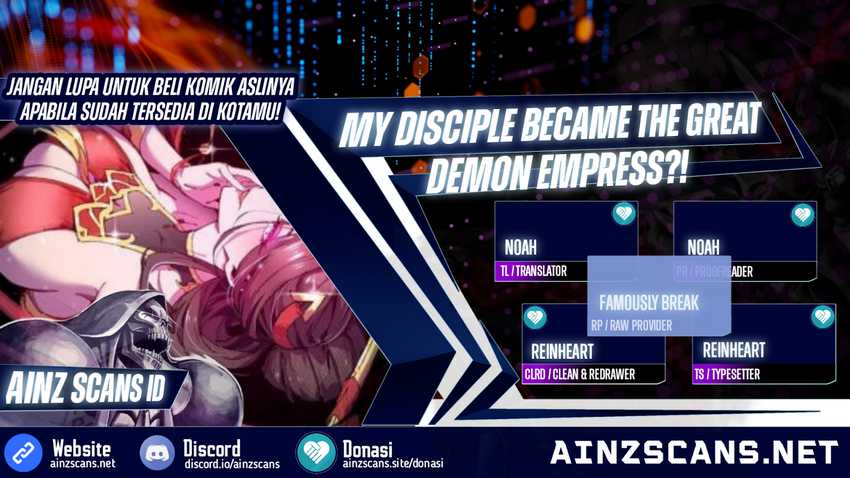 Komik My Disciple Became The Great Demon Empress?! Chapter 09 gambar 1