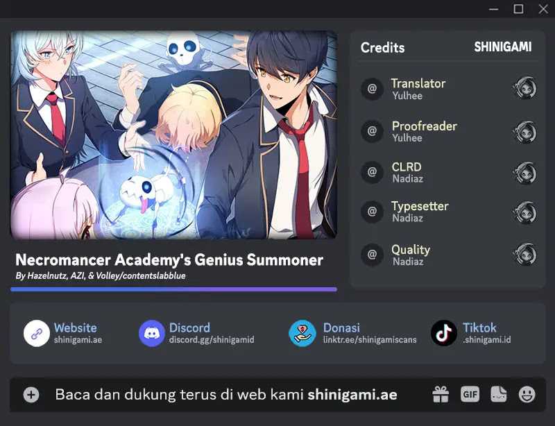 Komik Necromancer Academy’s Genius Summoner Chapter 97 gambar 1