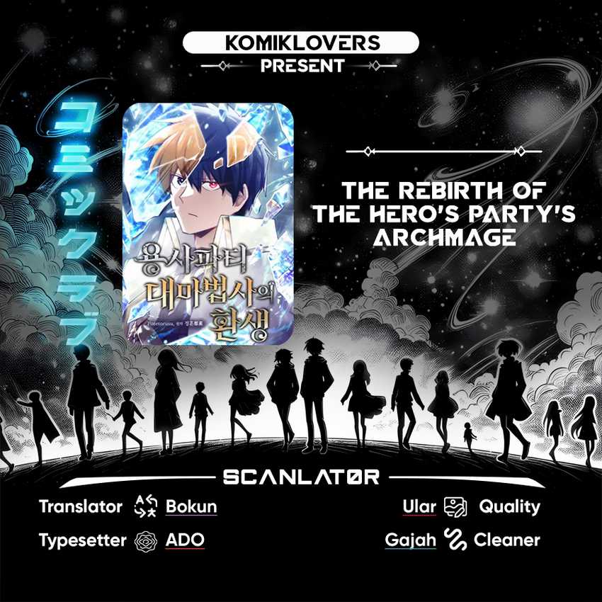 Komik The Rebirth of the Hero’s Party’s Archmage Chapter 06 gambar 1