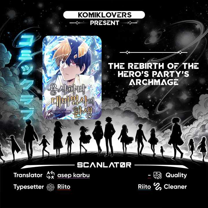 Komik The Rebirth of the Hero’s Party’s Archmage Chapter 21 gambar 1